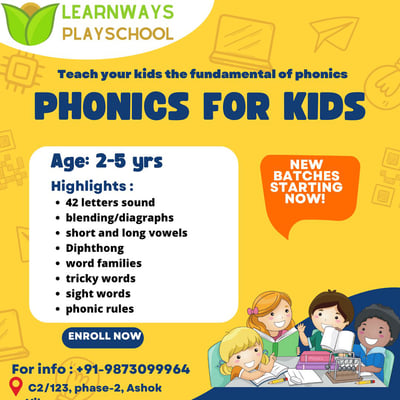 Learnways Playschool-PHONICS FOR KIDS