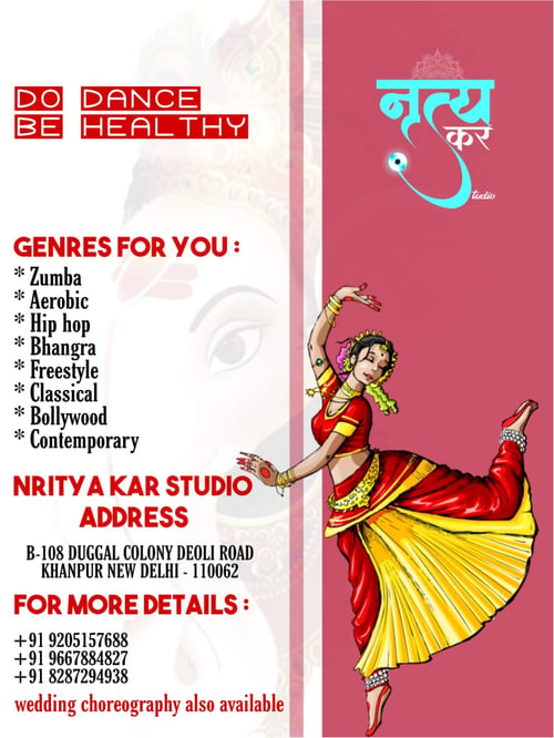 NRITY A KAR STUDIO-Dance Classes