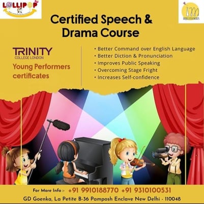 Gd Goenka La Petite-Certified Speech & Drama Course