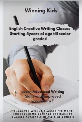 Winning Kids-English Creative Writing Classes