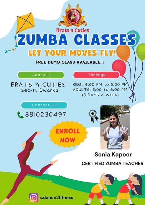 Brats n Cuties-Zumba Classes