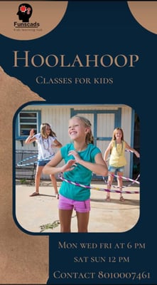 Funscads-HOOLAHOOP CLASSES FOR KIDS
