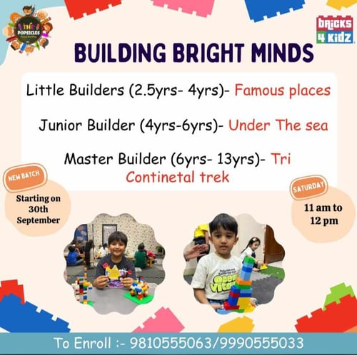 The Popsicles N Bricks 4 Kidz-BUILDING BRIGHT MINDS