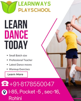Learnways Playschool-LEARN DANCE TODAY
