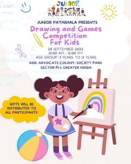 Junior Pathshala-Drawing and Games Competition For Kids