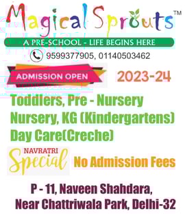 Magical Sprouts Pre School-Navratri Special offer
