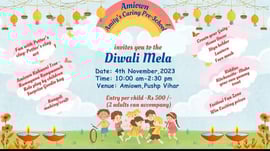 Amiown-Amity Caring Preschool-Diwali Mela