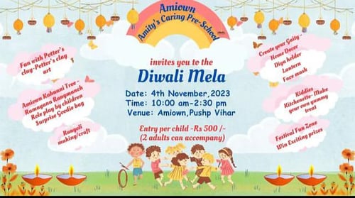 Amiown-Amity Caring Preschool-Diwali Mela