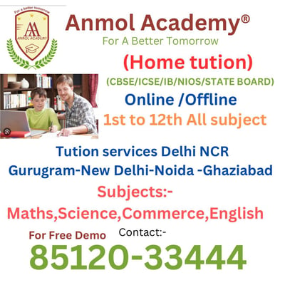 Anmol academy-Home Tuitions