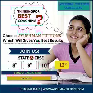 Ayushman Tuitions Consulting-Home Tuitions