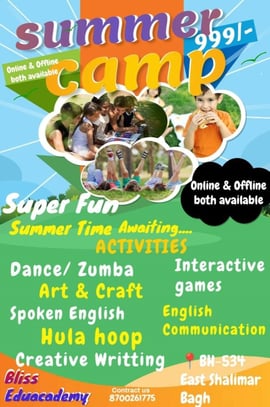 Bliss Eduacademy - Summer Camp