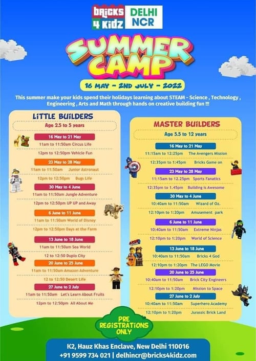 Bricks4 Kidz - Summer Camp