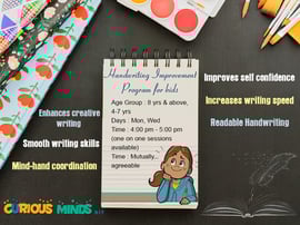 Curious Minds DIY - Handwriting Program