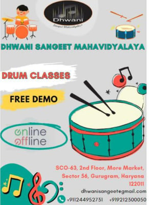Dhwani Sangeet Mahavidyalaya-Drum Classes