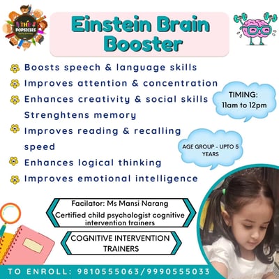 The Popsicles-Einstein Brain Booster