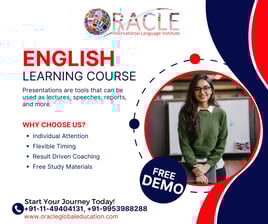 Oracle International Language Institute-ENGLISH LEARNING COURSE