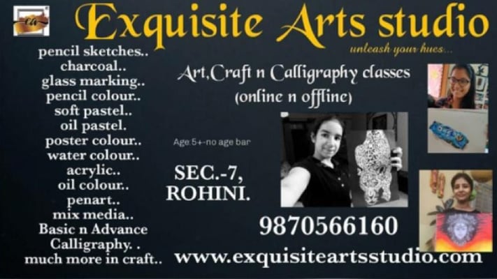 Exquisite Art n Craft classes-Art Craft n Calligraphy classes