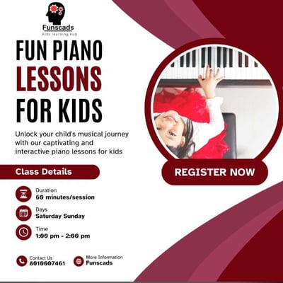 Funscads-FUN PIANO LESSONS FOR KIDS