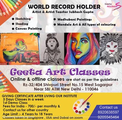 Geeeta Art Classes-Art Class