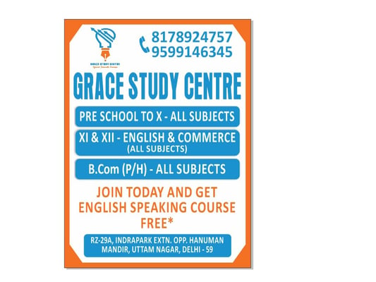 Grace Study Centre-Tuition Classses