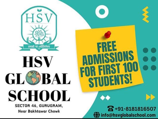 HSV Global school-Free Admissions