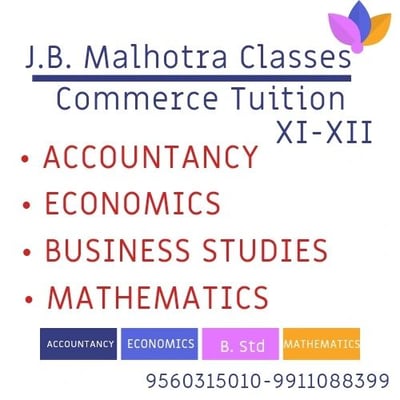 JB Malhotra Classes Rohini-Commerce Tuition