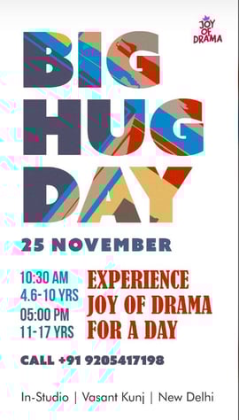 Joy Of Drama-BIG HUG DAY