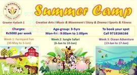 K.R. MANGALAM Summer Camp