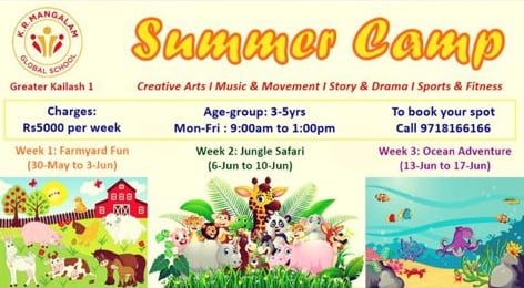K.R. MANGALAM Summer Camp