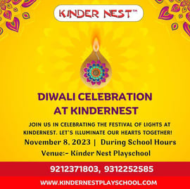 KinderNest Play School-DIWALI CELEBRATION