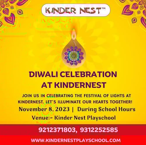 KinderNest Play School-DIWALI CELEBRATION