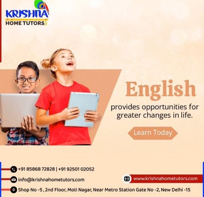 Krishna Home Tutors-English Classes