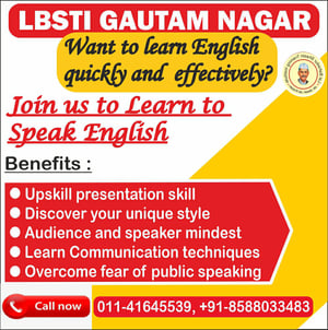 Lal Bahadur Shastri Training Institute ( LBSTI )-Speak English
