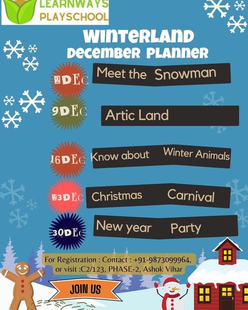 Learnways Playschool-Winterland