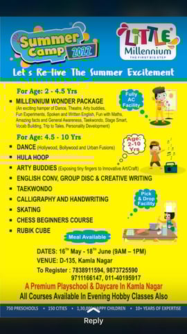 Little Marsh Mallows-Summer Camp