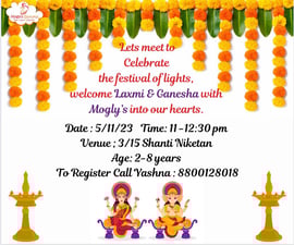Moglys Gurukul-The festival of lights (Diwali)