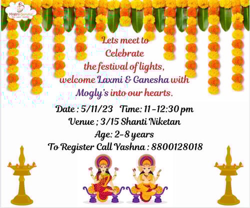 Moglys Gurukul-The festival of lights (Diwali)