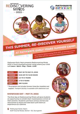 Pathways Early Years- Summer Camp