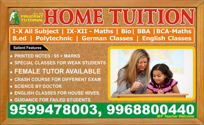 Prudent Tutorial-Home Tuitions