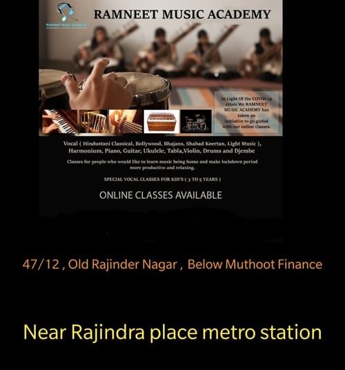 RAMNEET MUSIC ACADEMY-Music Classes