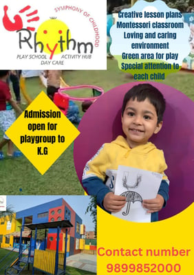 Rhythm Playschool-ADMISSION OPEN