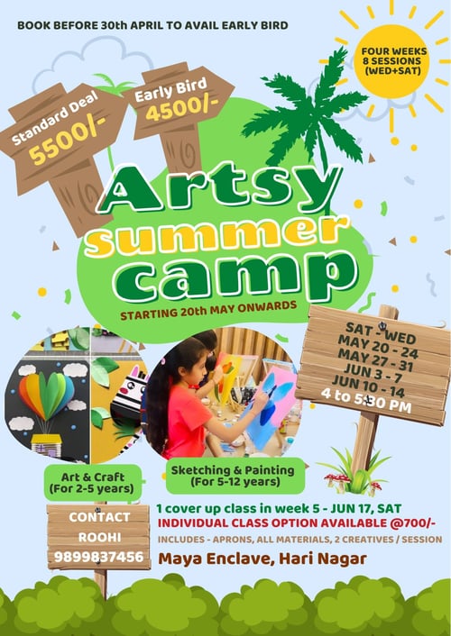 Artsy Summer Camp