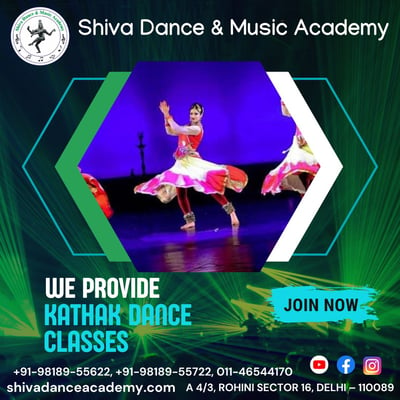 Shiva Dance and Music Academy-KATHAK DANCE CLASSES