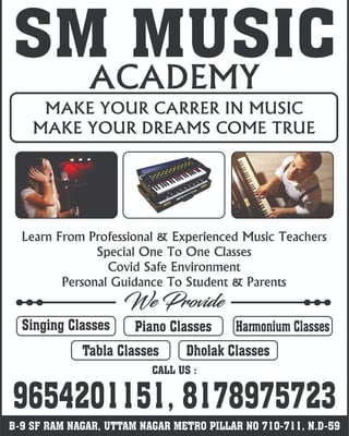 Sm Music Academy-Music Classes
