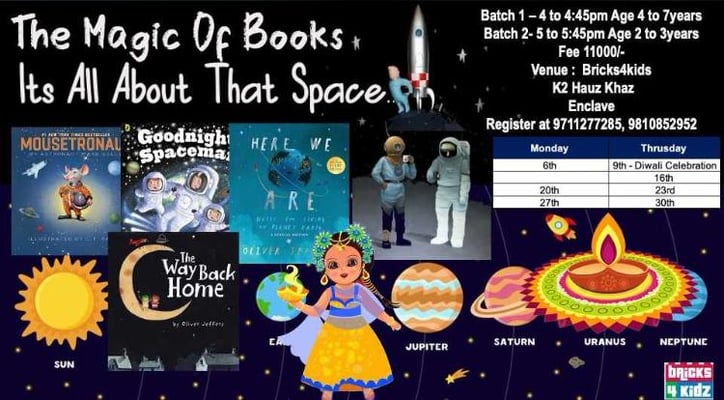 Bricks4 Kidz-The Magic Of Books Its All About That Space