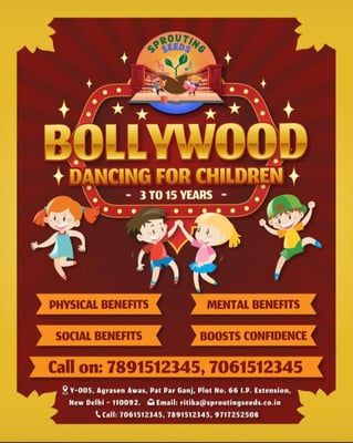 Sprouting seeds-BOLLYWOOD DANCING FOR CHILDREN