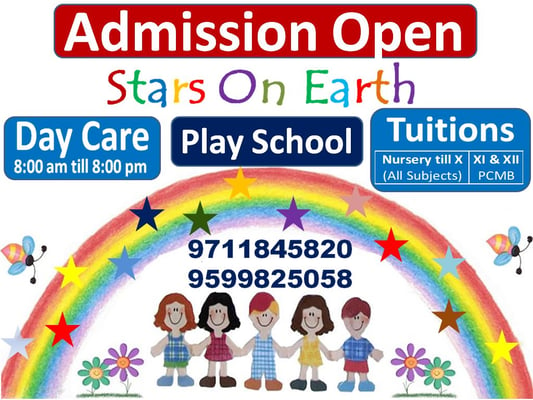 Stars On Earth-Admission Open