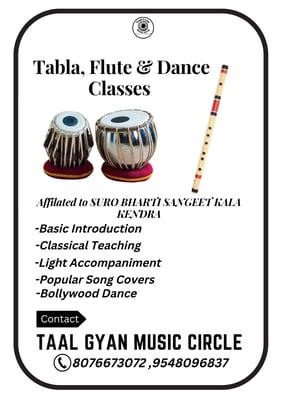 Taal Gyan Music Circle-Tabla Flute & Dance Classes