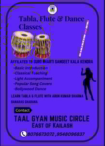 Taal Gyan Music Circle-Tabla Flute & Dance Classes