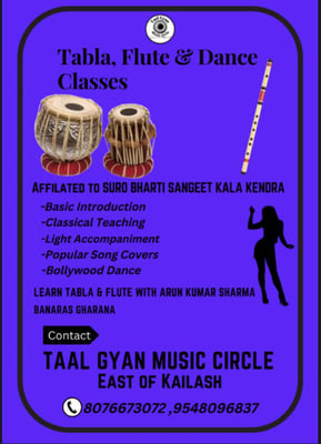 Taal Gyan Music Circle-Tabla Flute & Dance Classes
